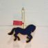 Horse Hand Made Embroidered Decoration - Luxe Christmas