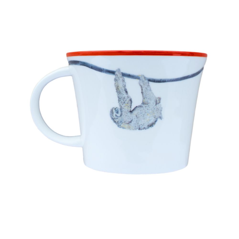 Emily Smith Quirky Tea Coffee Gift NEW Sloth Stella Bone China Mug