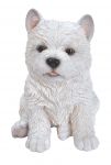 Westie West Highland Terrier Puppy Dog - Lifelike Ornament Gift - Indoor or Outdoor - Pet Pals Vivid Arts