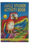Bulk Buy - 6 Books - Mini Jungle Sticker Activity Book