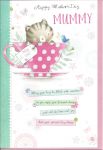 Mother's Day Card - Mummy Teacup 