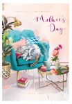 Mother's Day Card Large - Cat Nap - With love - Ling Design