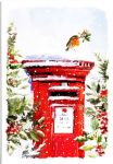 Christmas Card - Special Delivery Post Box - At Home Ling Design 21C