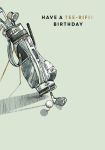 Birthday Card - Golf - Tee-rific Day - King Street Ling Design