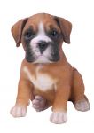 Boxer Puppy Dog - Lifelike Ornament Gift - Indoor or Outdoor - Pet Pals Vivid Arts