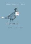 Birthday Card - Pheasant - Yesterday's Tomorrow's Ling Design
