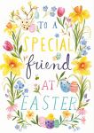 Easter Card - Special Friend - Daffodil Flowers - Ling Design