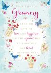 Birthday Card - Granny Grandma - Ling Design