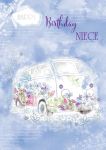 Birthday Card - Niece Campervan - Out of the Blue