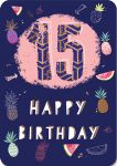 Birthday Card - 15th Fruit - Ling Design