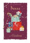 Christmas Card - Nanna - Cat Presents - The Wildlife Ling Design
