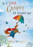 Father's Day Card - Super Grandpa Umbrella - Ling Design