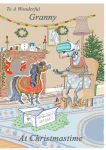 Christmas Card - Granny - Virtual Reality Headset - Shetland Pony - Gift Envy