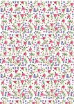 Flowers Gift Wrapping Paper Sheets & Tags - Alex Clark