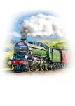 Birthday Card - Steam Train - Cathedrals Express - Country Cards