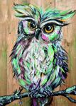 Birthday Card - Owl Professor Tarquin Montague - Country Cards