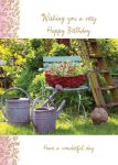 Birthday Card - Female - German Garden - Photogenic Ling Design