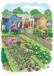 Birthday Card - Unhappy At Allotments - Funny - Country Cards