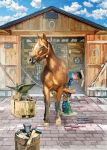 Birthday Card - Horse Blacksmith Farrier - Country Cards