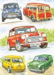 Birthday Card - Mini Car - Country Cards