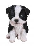 Collie Sheepdog Puppy Dog - Lifelike Ornament Gift - Indoor or Outdoor - Pet Pals Vivid Arts