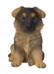 Alsatian German Shepherd Puppy Dog - Lifelike Ornament Gift - Indoor or Outdoor - Pet Pals Vivid Arts