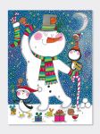 Advent Calendar - Snowman - 33cm x 24cm - Rachel Ellen