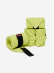 Lemieux Mini Toy Pony Accessories - Kiwi Lime Green Fleece Bandages - Set of 4