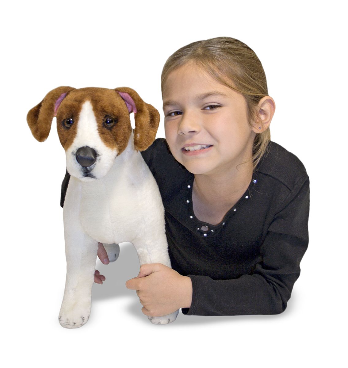 jack russell stuffed dog