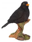Blackbird - Lifelike Garden Ornament - Indoor or Outdoor - Garden Friends Vivid Arts