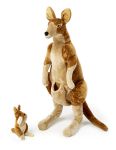 Lifelike Kangaroo & Joey Plush Soft Toy Melissa & Doug