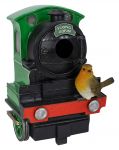 Vivid Arts Flying Scotsman Train & Robin Garden Birdhouse