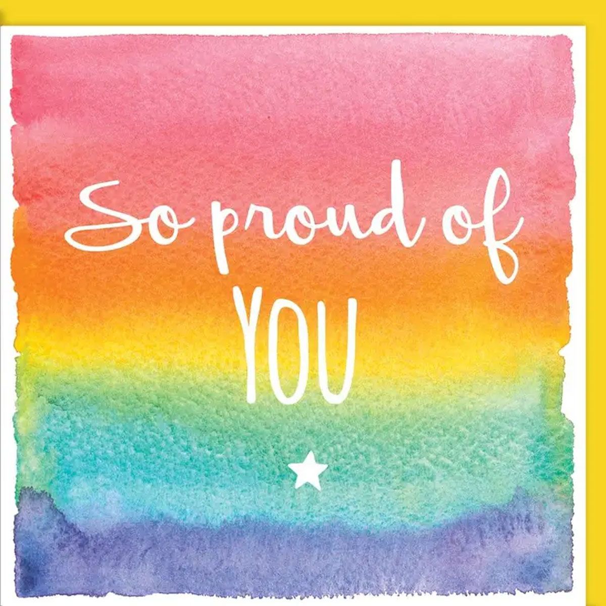 So Proud of You Greetings Card - Bright - Arty Penguin | Gift Envy