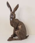 Hare Cold Cast Bronze Ornament - Howard - Frith Sculpture