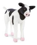 Lifelike Lifesize Farm Cow Calf Plush Soft Toy - Melissa & Doug