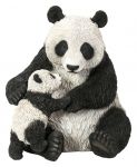 Panda Mother & Baby Zoo - Lifelike Garden Ornament - Indoor or Outdoor - Real Life Vivid Arts
