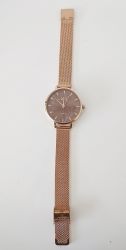 ETON Ladies Watch Metal Mesh Strap Rose Gold & Mocha - 3304LM-M