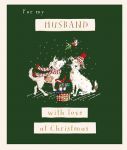Christmas Card - Husband - Scruffy Dog - Wilf Ling Design