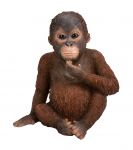 Baby Orangutan - Lifelike Garden Ornament - Indoor or Outdoor - Real Life Vivid Arts