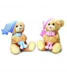 Cuddles Musical Bear Soft Toy with Teddy Bear - New Born Baby Keel