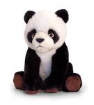 Panda Plush Soft Toy 25cm - Sitting - Keeleco - Keel