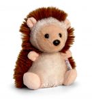Pippins Nibbles Brown Hedgehog Plush Soft Toy - Keel