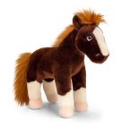 Horse Brown Plush Soft Toy 26cm - Standing - Keeleco - Keel
