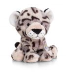 Snow Leopard Pippins Plush Soft Toy 14cm - Keel
