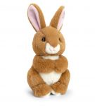 Rabbit Brown Bunny Plush Soft Toy 19cm - Keeleco - Keel
