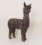 Alpaca Cold Cast Bronze Ornament - Frith Sculpture