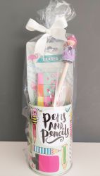 Pens & Pencils Stationary Tin Gift Set