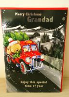 Grandad Red Truck - Christmas Card