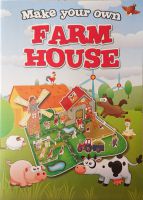 Farm House 3D Construction Book - Make Your Own