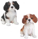 King Charles Puppy Dog - Lifelike Ornament Gift - Indoor or Outdoor - Pet Pals